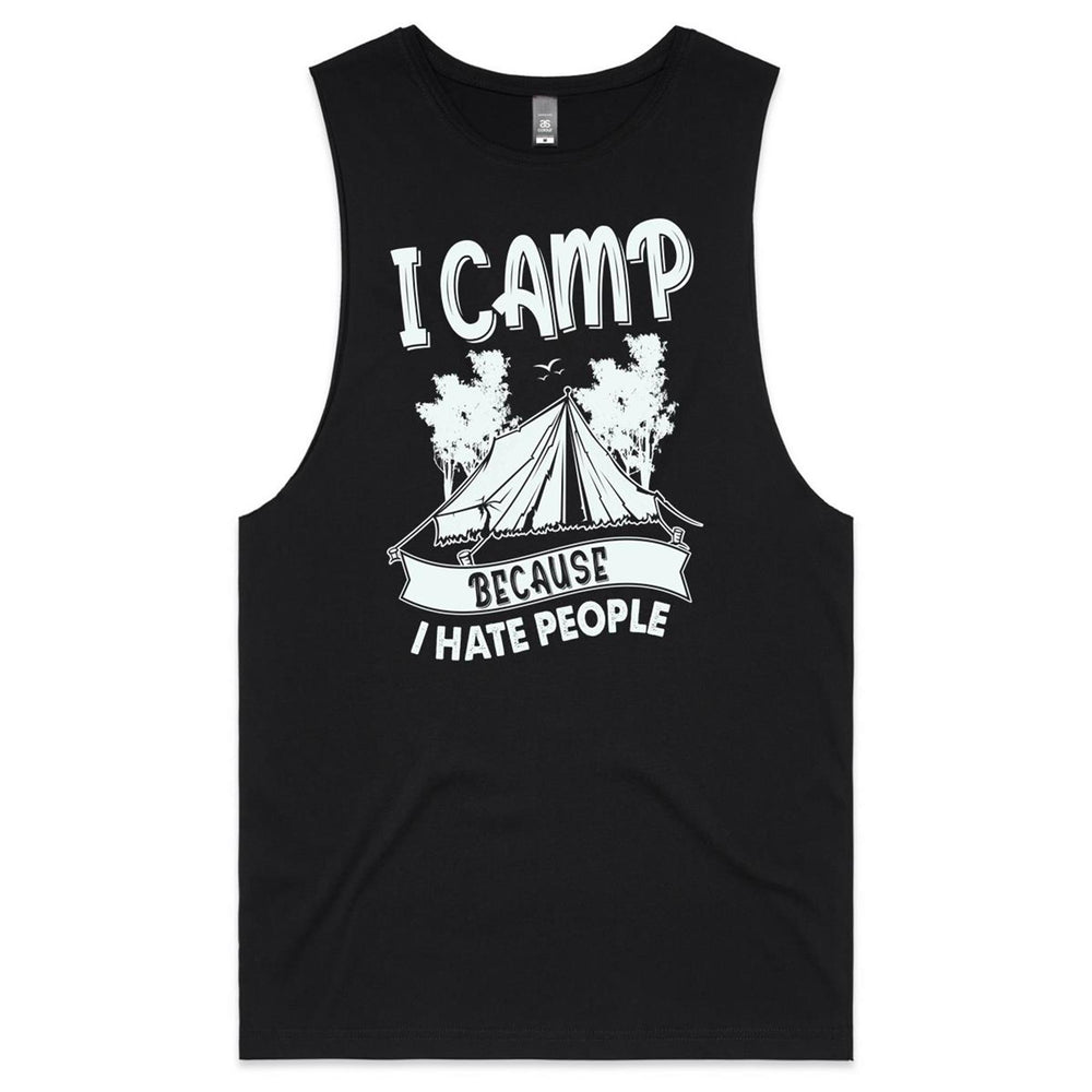 I Camp Because I Hate People Tank