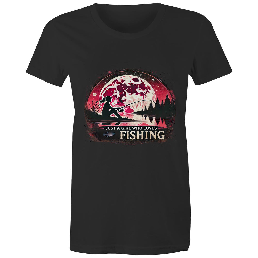 
                  
                    Just a Girl Who Loves Fishing – Women’s T-Shirt
                  
                