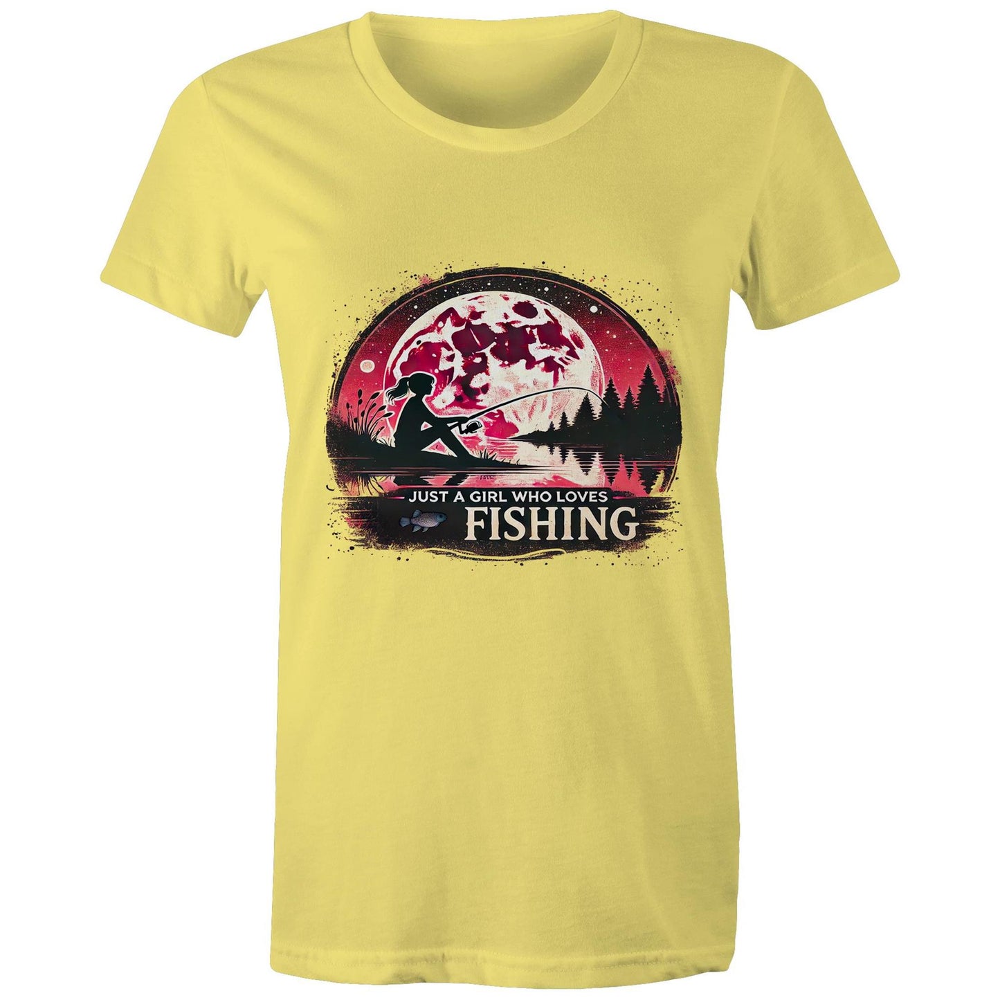 
                  
                    Just a Girl Who Loves Fishing – Women’s T-Shirt
                  
                