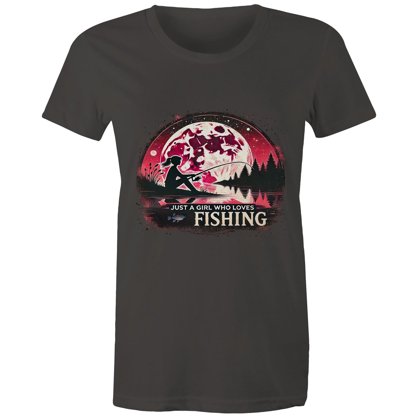 
                  
                    Just a Girl Who Loves Fishing – Women’s T-Shirt
                  
                