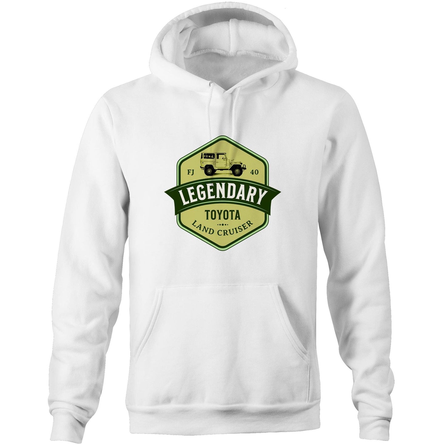 
                  
                    "Legendary Toyota Land Cruiser" FJ40 Hoodie – Stay Warm, Stay Legendary
                  
                