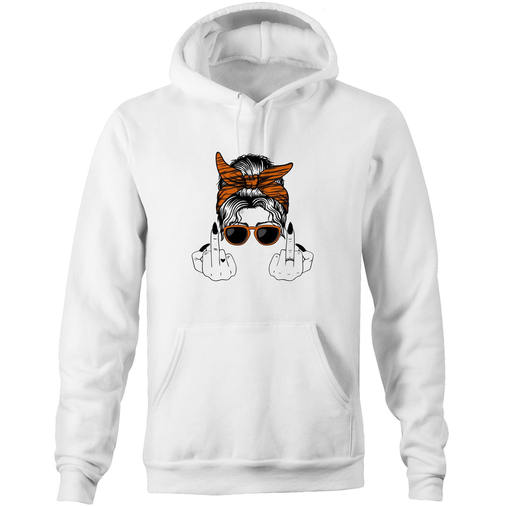 Mum Bun Camping Hoodie