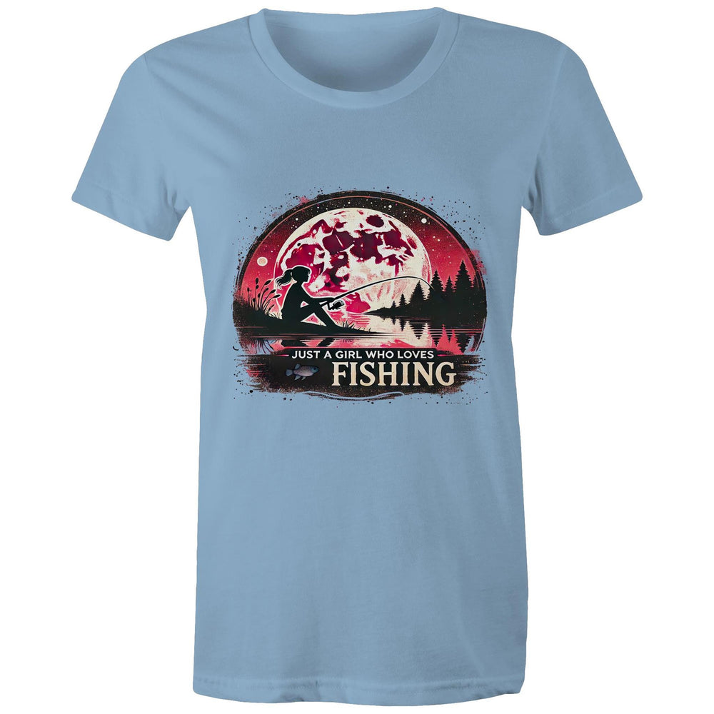 
                  
                    Just a Girl Who Loves Fishing – Women’s T-Shirt
                  
                