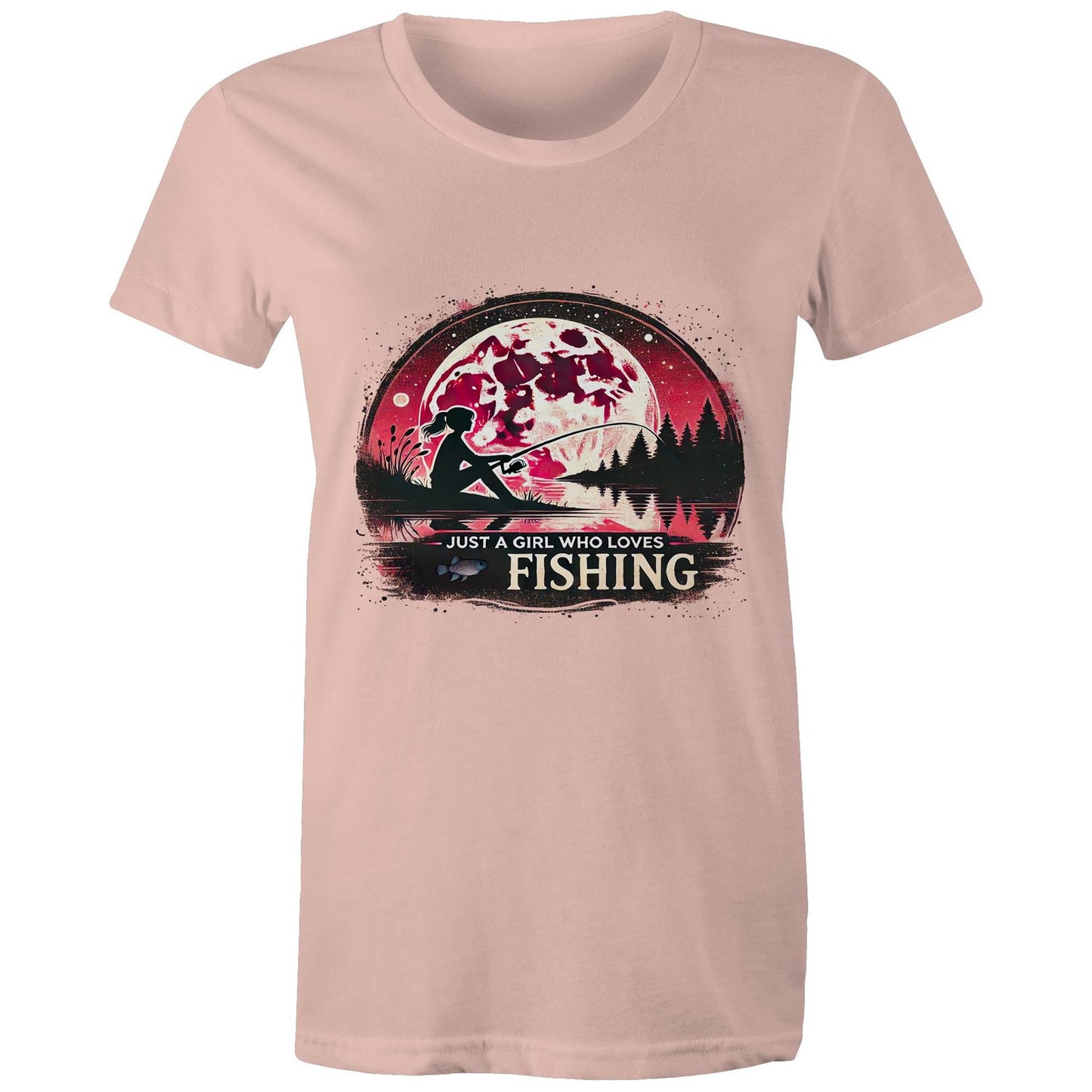 
                  
                    Just a Girl Who Loves Fishing – Women’s T-Shirt
                  
                