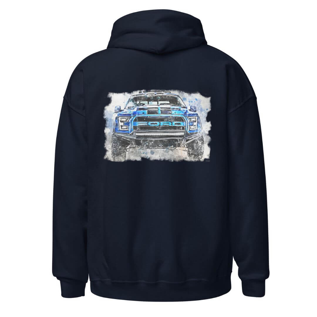 Ford Ranger Hoodie – Blue 4WD Jumper for Bush Legends | CA4WD