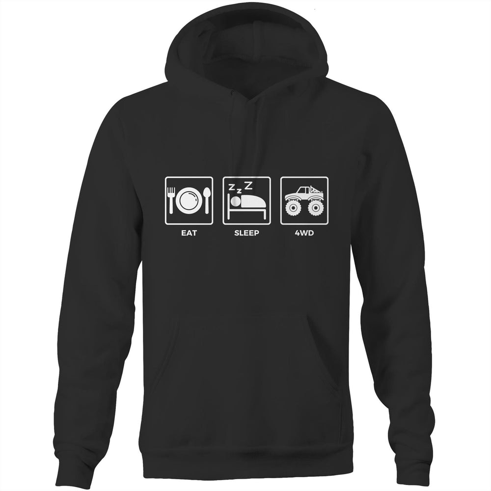 Men's Black Stylish Hoodie