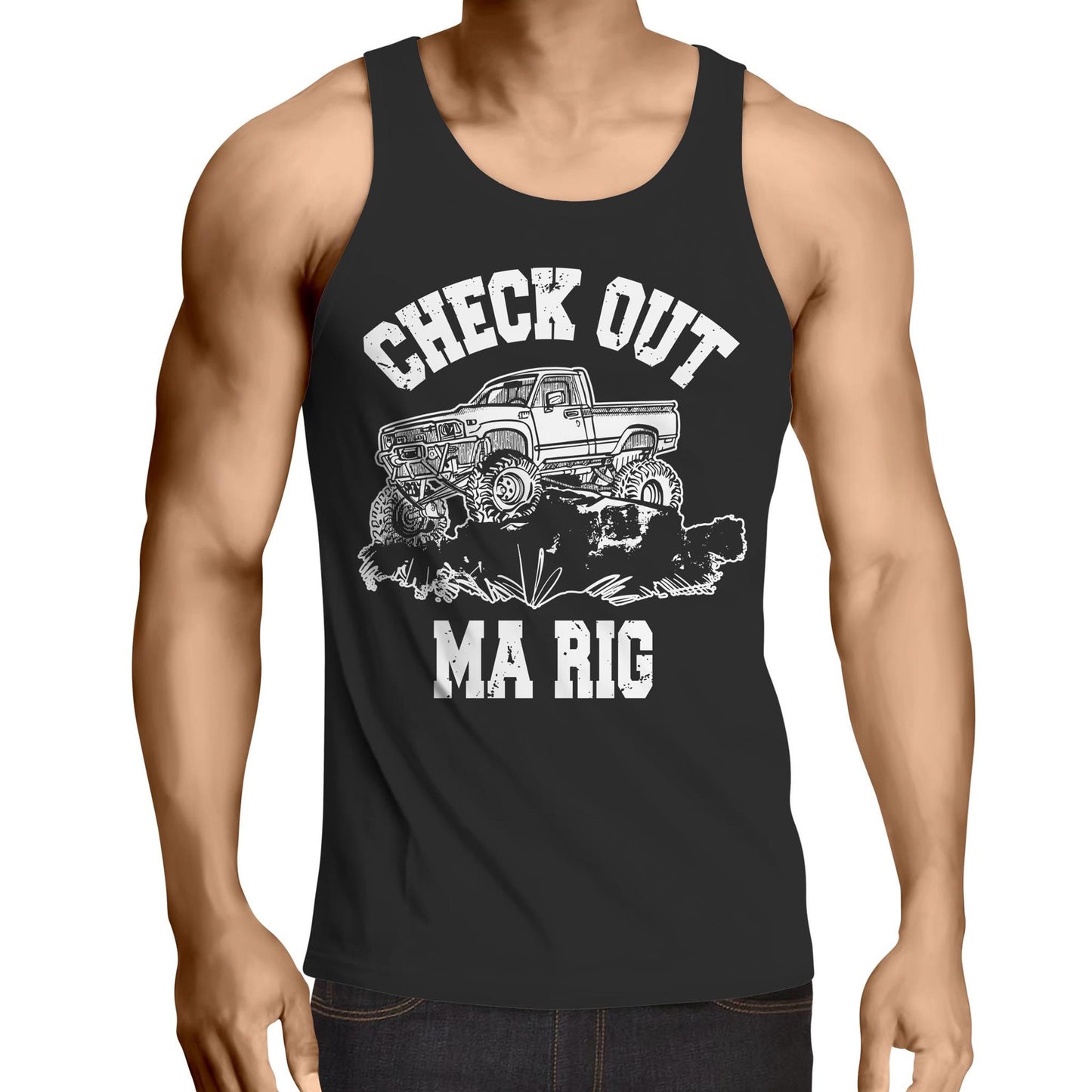 Men's Black Tank Top