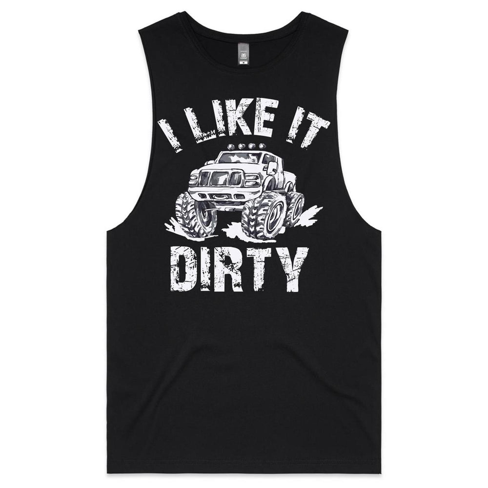 I Like It Dirty Print Tank